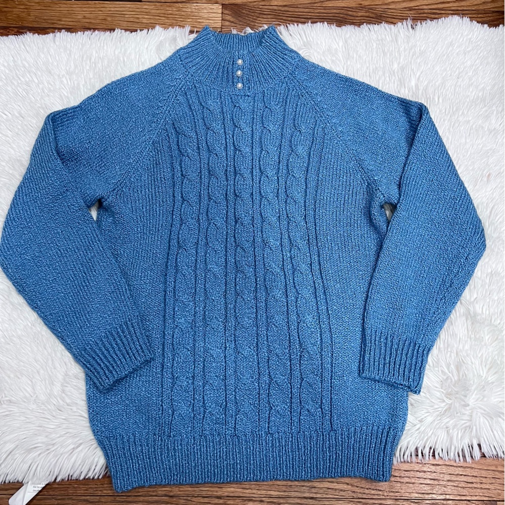 Karen‎ Scott turtle neck Knit sweater size M